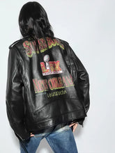 Super Bowl LIX Tabitha Oversized Moto Jacket